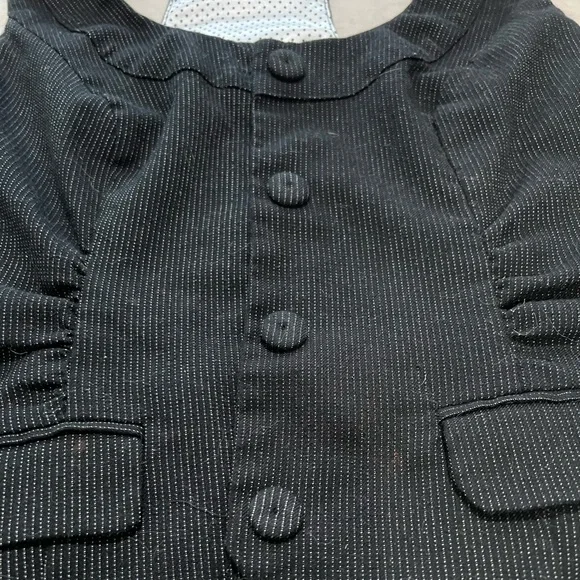 Maurice’s black pin-stripe vest - Picture 2 of 5